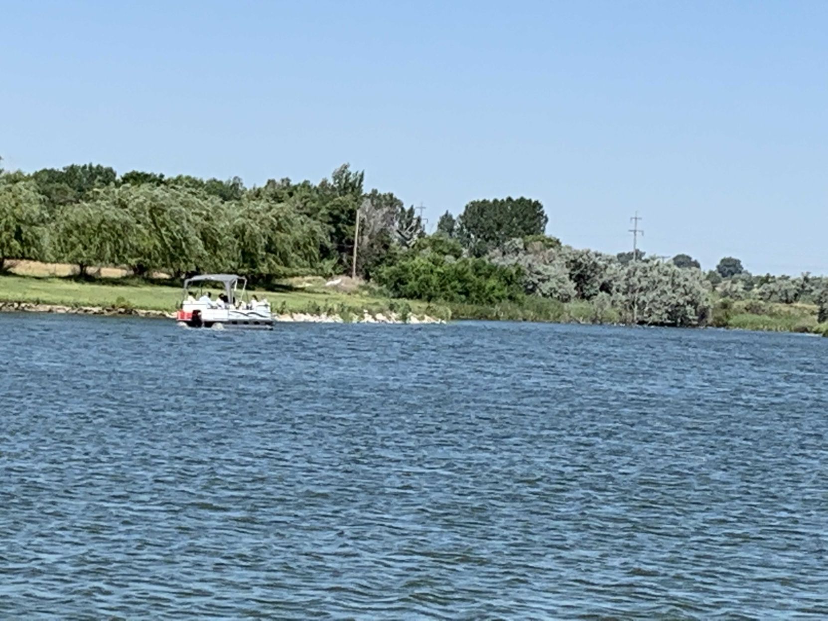 The lake on the Gentz farm, Sterling